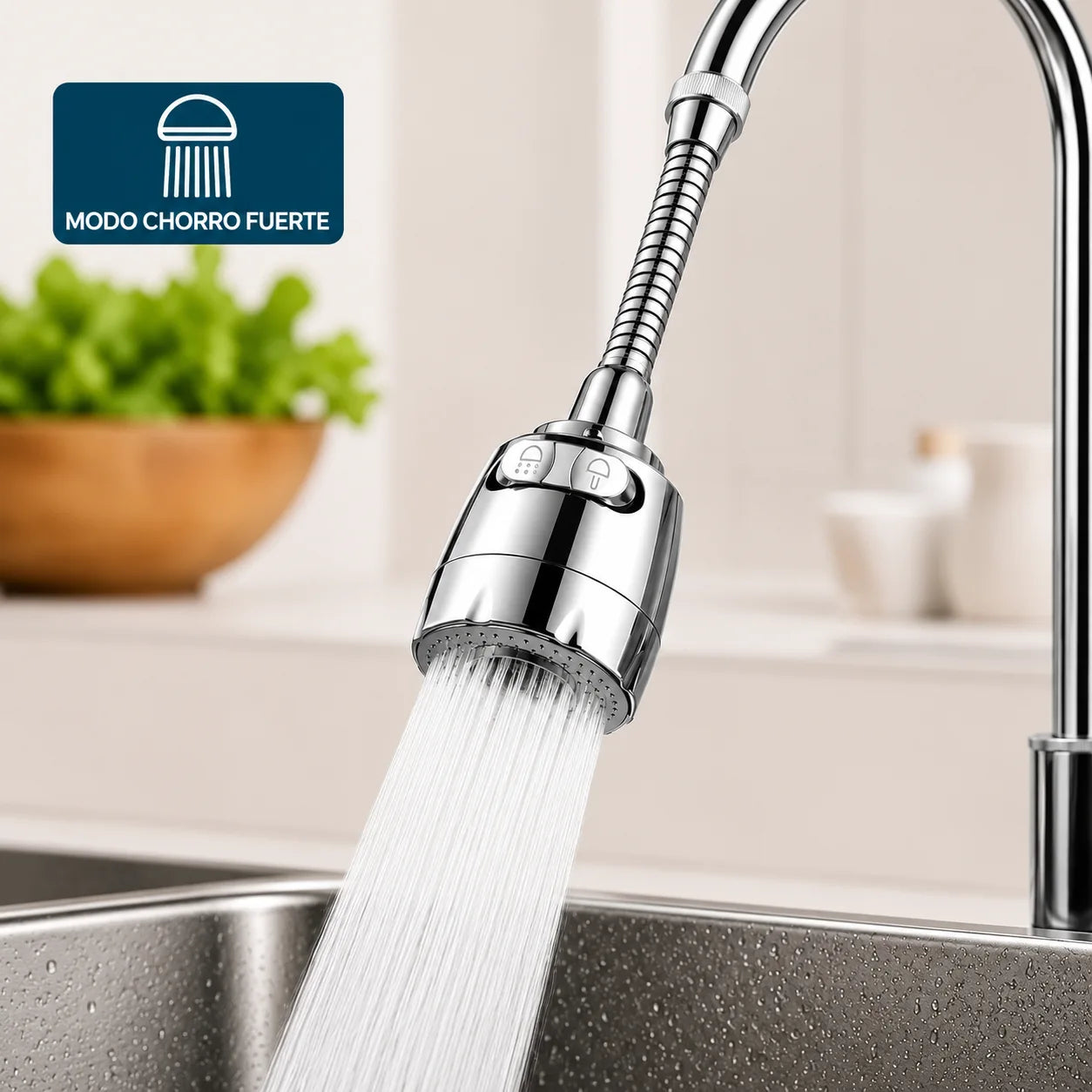 AquaFlow 360° Pro-Transforma Tu Forma de Lavar, Transforma Tu Cocina