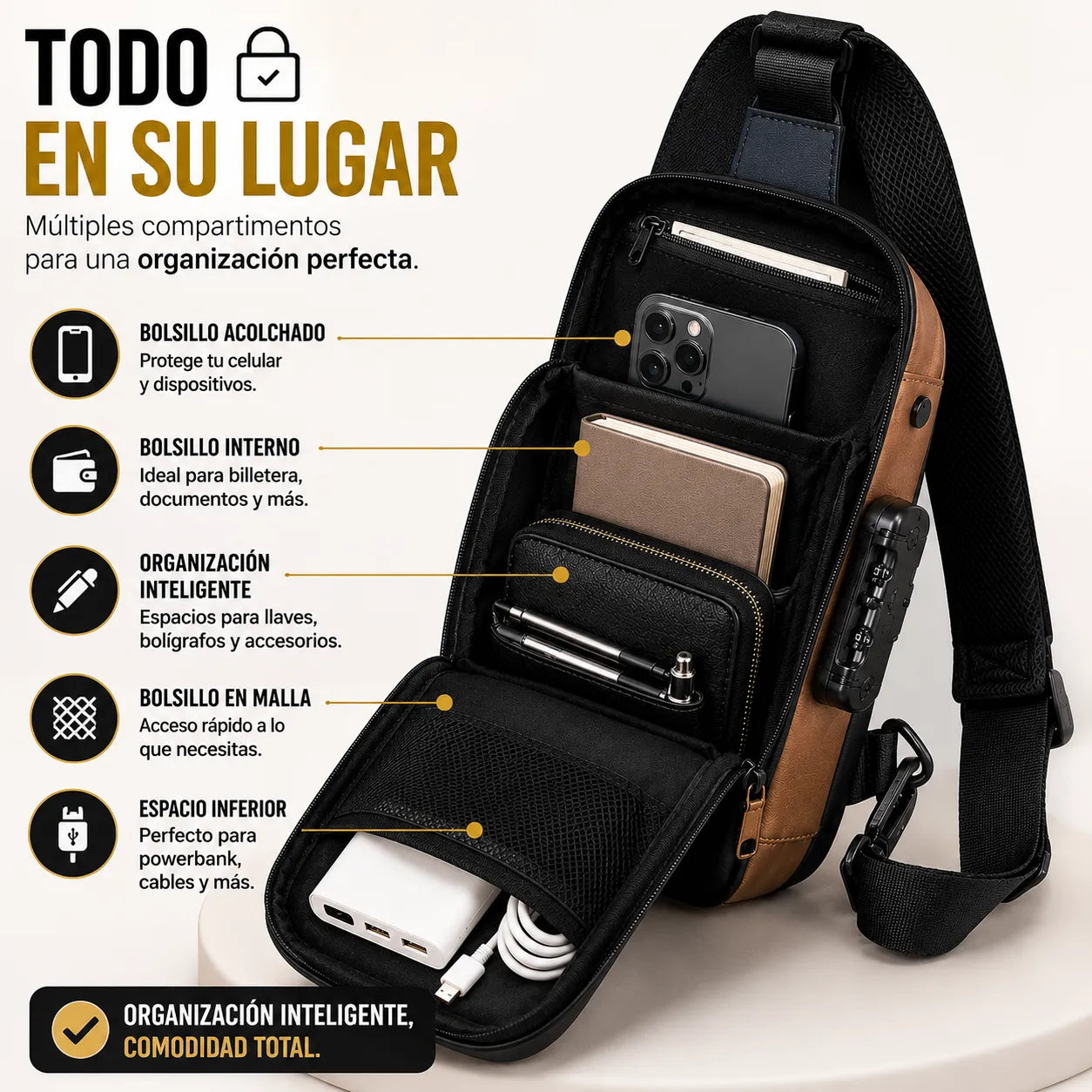 SECUREPACK™ - TODO LO QUE LLEVAS SIEMPRE PROTEGIDO.
